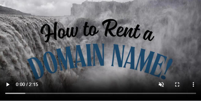 How to Rent Domain Names